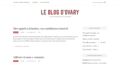 Desktop Screenshot of ovary.fr